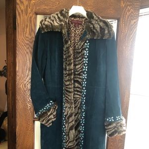 Boho Margaret Godfrey Suede Coat